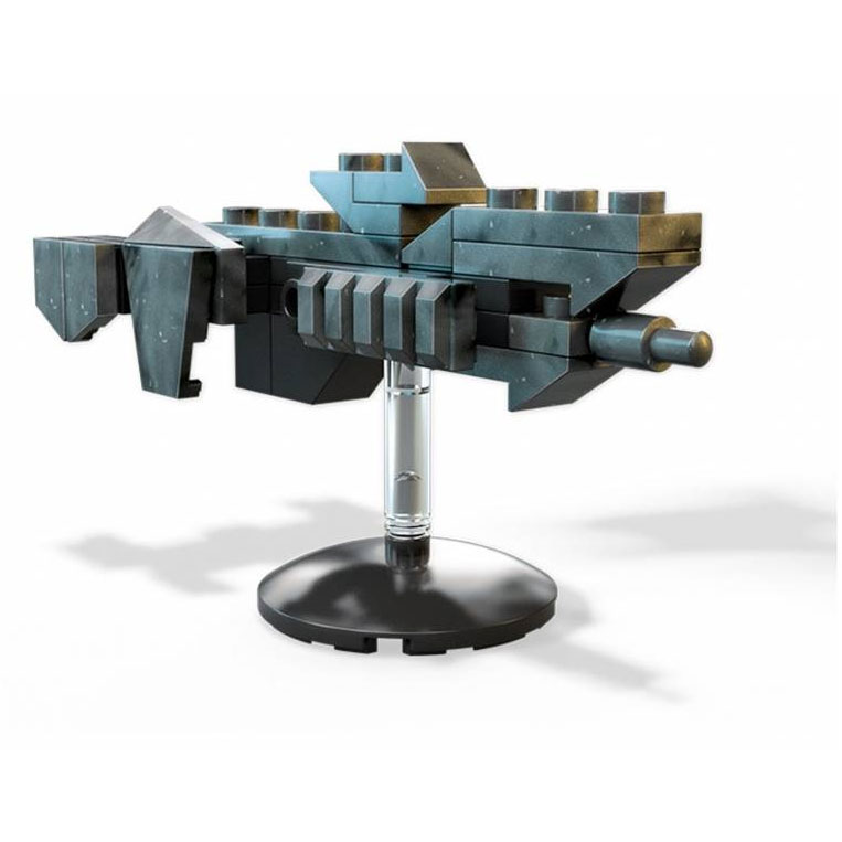 MEGA Construx - Halo: A New Dawn Micro Action Figures - FORWARD UNTO DAWN UNSC SHIP *Ultra Rare*