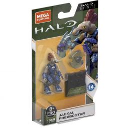 MEGA Construx - Halo Infinite S14 Micro Action Figure - JACKAL FREEBOOTER (2 in)(19 Pieces) GYG47