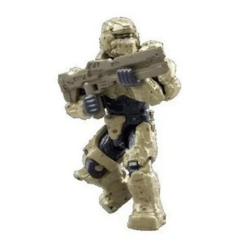 MEGA Construx - Halo Universe S2 Micro Figures - SPARTAN WARRIOR (Tan)