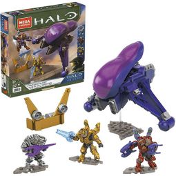 MEGA Construx - Halo Universe Buildable Vehicle Figure Set - ARBITER'S QUEST (241 Pieces) HDH92