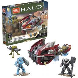 MEGA Construx - Halo Buildable Vehicle Figure Set - CHOPPER TAKEDOWN (203 Pieces) GYG58