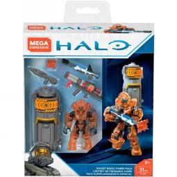 MEGA Construx - Halo Micro Action Figure Set - ROCKET BOOST POWER PACK (31 Pieces) FVK10