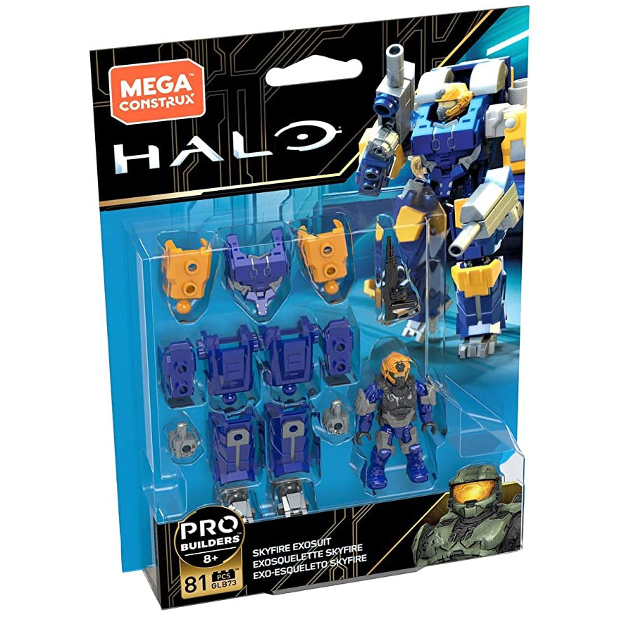 MEGA Construx - Halo Micro Action Figure Set - SKYFIRE EXOSUIT (81 Pieces) GLB73