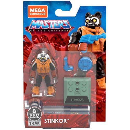 MEGA Construx Pro Builders - Masters of the Universe Micro Action Figure - STINKOR (18 Pcs) GPH67