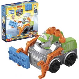 MEGA Construx Junior Builders Paw Patrol Building Set - ROCKY'S CITY RECYCLING TRUCK (11 Pcs) GYH93