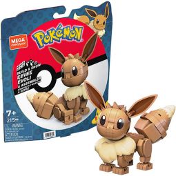 MEGA Construx - Pokemon Build & Show Figure Set - EEVEE (215 Pieces) HDL84