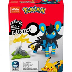 MEGA Construx - Pokemon Buildable Figure Set - LUXIO (67 Pieces) GMD36