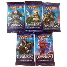 Magic the Gathering Cards - Return To Ravnica - BOOSTER PACKS (5 Pack Lot)[English]