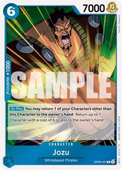 One Piece Card - OP08-047 - Jozu [Rare]