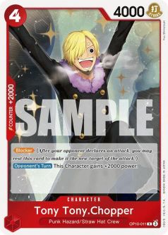 One Piece Card - OP10-011 - Tony Tony.Chopper (011) [Rare]
