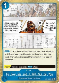 One Piece Card - OP10-059 - Fo...llow...Me...and...I...Will...Gui...de...You [Rare]