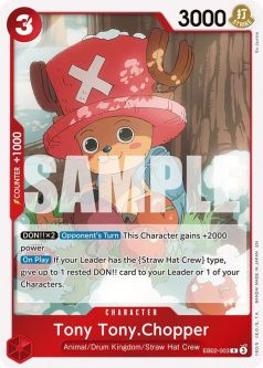 One Piece Card - EB02-003 - Tony Tony.Chopper [Rare]