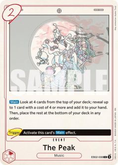 One Piece Card - EB02-008 - The Peak [Rare]