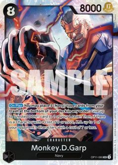 One Piece Card - OP11-095 - Monkey.D.Garp [Super Rare]