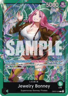 One Piece Card - OP07-019 - Jewelry Bonney (OP07-019) [Leader]