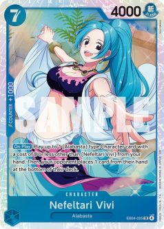 One Piece Card - EB04-025 - Nefeltari Vivi [Super Rare]