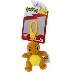 Jazwares - Pokemon Clip-On Plush - CHARMANDER (4 inch)