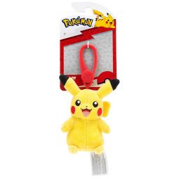 Jazwares - Pokemon Clip-On Plush - PIKACHU (4 inch)