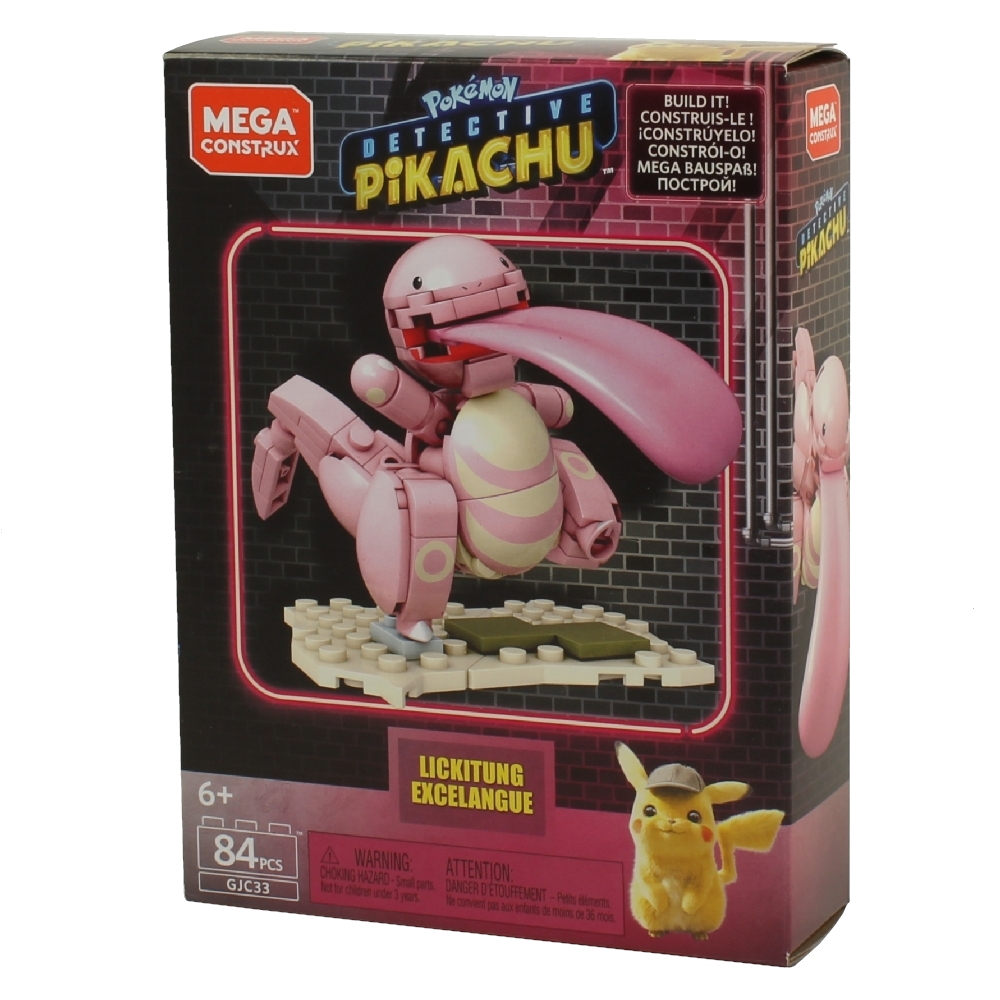 MEGA Construx - Pokemon Detective Pikachu Set - LICKITUNG (84 Pieces)