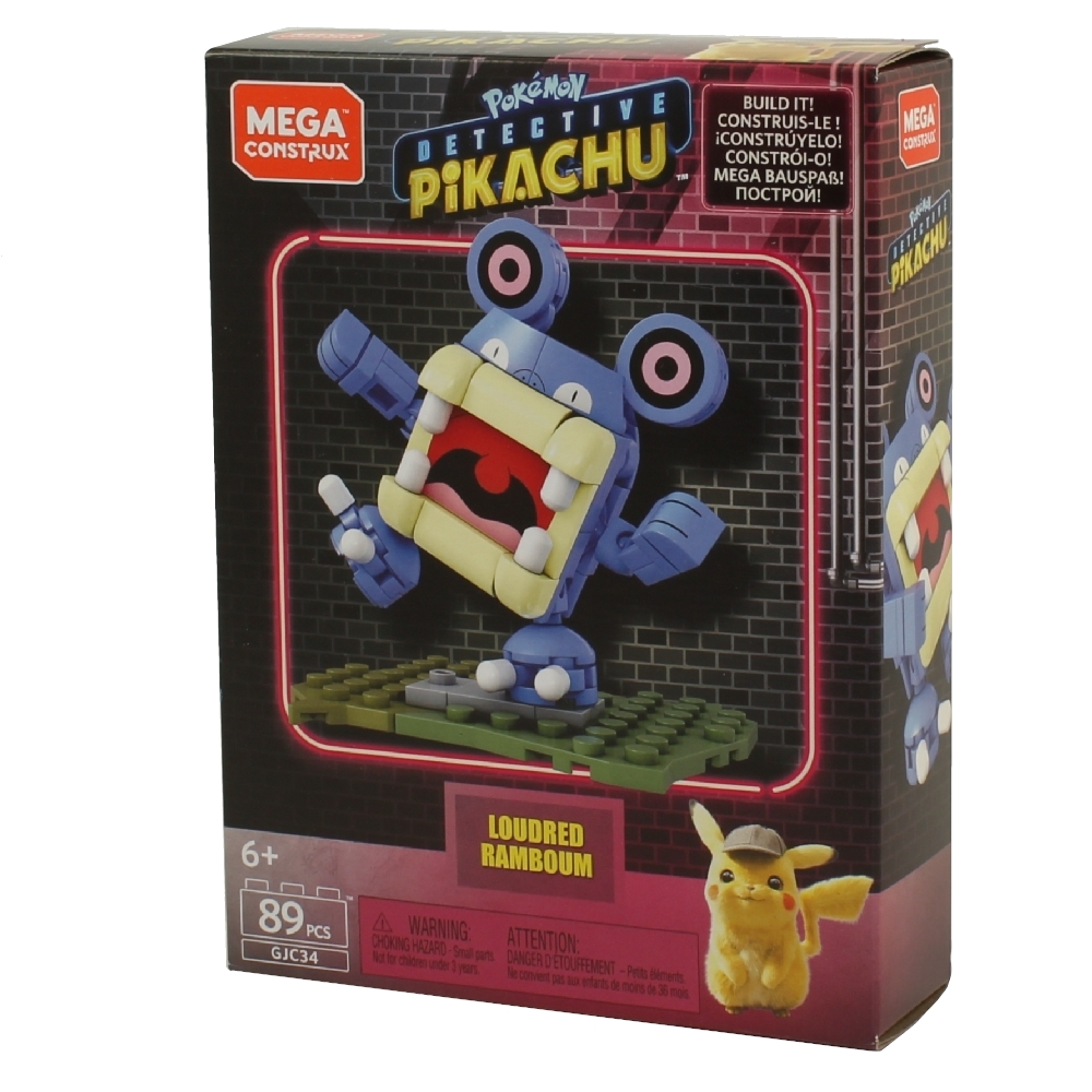 MEGA Construx - Pokemon Detective Pikachu Set - LOUDRED (89 Pieces)