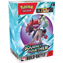 Pokemon Cards - S&V: Journey Together Build & Battle BOX (4 Packs, 40-Card Deck & More)