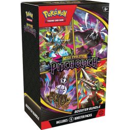 Pokemon Cards - Mega Evolution Pitch Black - BOOSTER BUNDLE BOX [6 Packs]