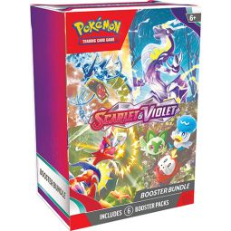Pokemon Cards - Scarlet & Violet - BOOSTER BUNDLE BOX (6 Booster Packs)