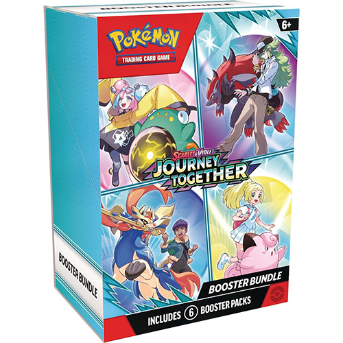 Pokemon Cards - Scarlet & Violet: Journey Together - BOOSTER BUNDLE BOX [6 Packs]