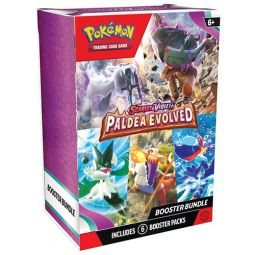 Pokemon Cards - Scarlet & Violet Paldea Evolved - BOOSTER BUNDLE BOX (6 Booster Packs)