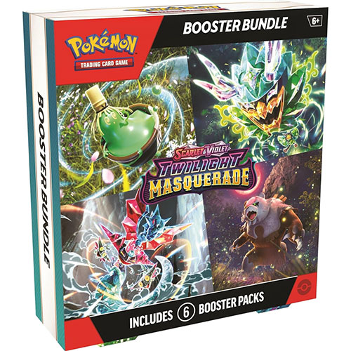 Pokemon Cards - S&V: Twilight Masquerade - BOOSTER BUNDLE BOX [6 Booster Packs]