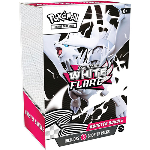 Pokemon Cards - Scarlet & Violet: White Flare - BOOSTER BUNDLE BOX [6 Packs]