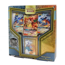 Pokemon Cards - League Battle Decks - RESHIRAM & CHARIZARD (60-Card Deck, 3 GX Cards & More) Pokemon Cards - League Battle Decks - RESHIRAM & CHARIZARD (60-Card Deck, 3 GX Cards & More)