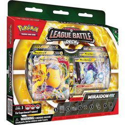 Pokemon Cards - League Battle Decks - MIRAIDON EX & REGIELEKI VMAX (60-Card Deck, 6 Foils & More)