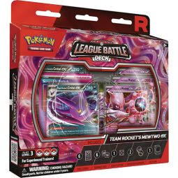 Pokemon Cards - League Battle Deck - TEAM ROCKET'S MEWTWO EX (60-Card Deck & More)