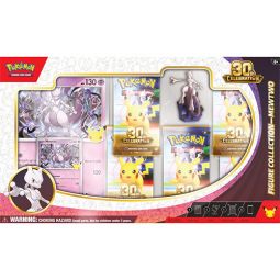 Pokemon Cards - 30th Celebration MEWTWO FIGURE COLLECTION [5 Packs, 1 Figure, 2 Foils][COMING SOON]