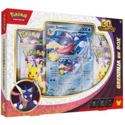 Pokemon Cards - 30th Celebration GRENINJA EX BOX (4 Packs, 1 Foil, 1 Oversize Foil)[COMING SOON]