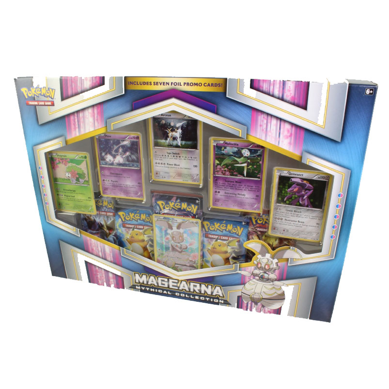 Pokemon Cards - Mythical Collection Deluxe Box - MAGEARNA (5 Packs, 7 Foil Promo Cards)