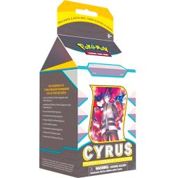 Pokemon Cards - Premium Tournament Collection - CYRUS (Sleeves, Foils, 7 Boosters & more)