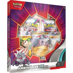 Pokemon Cards - ANNIHILAPE EX BOX (4 Boosters & 3 Promo Foil Cards)