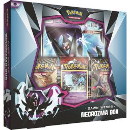 Pokemon Cards - DAWN WINGS NECROZMA GX BOX (3 Booster Packs, 1 Foil & 1 Oversized Foil)