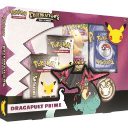 Pokemon Cards - DRAGAPULT PRIME COLLECTION (1 Foil, 1 Oversize Foil, 3 Boosters, 4-Pocket Album)