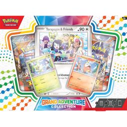 Pokemon Cards - GRAND ADVENTURE COLLECTION (4 Packs, 2 Foils & 1 Oversize Foil)