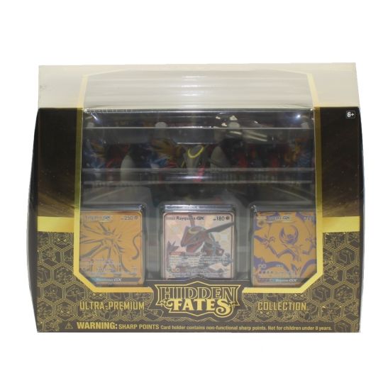 Details about   Pokemon Shiny Rayquaza Figure/Card Holder Hidden Fates Premium Collection Box 