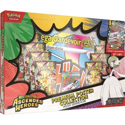 Pokemon Cards - Mega Evolution: Ascended Heroes - MEGA GARDEVOIR PREMIUM POSTER COLLECTION [10 Packs