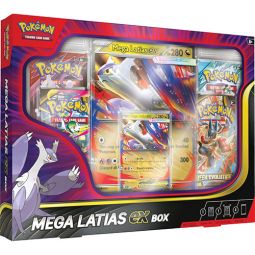 Pokemon Cards - MEGA LATIAS EX BOX (4 Packs, 1 Foil & 1 Oversize Lenticular Foil)