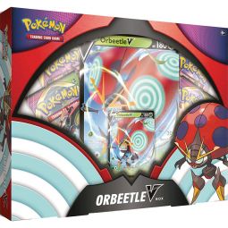 Pokemon Cards - ORBEETLE V BOX (4 Boosters, 1 Jumbo Foil & 1 Foil)