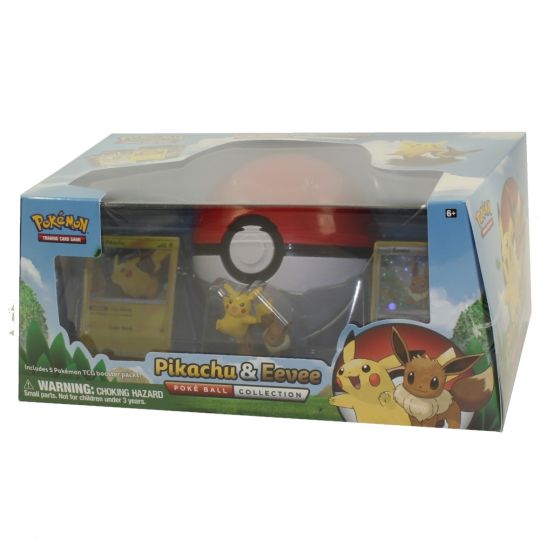 Pokemon Pikachu Eevee Pokeball Collection Figure 5