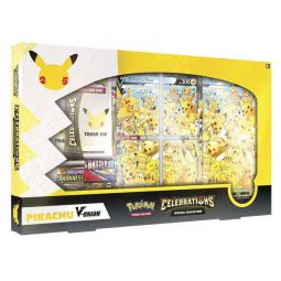 Pokemon Cards - CELEBRATIONS SPECIAL PIKACHU V-UNION COLLECTION (5 promo foils, 6 packs & more)