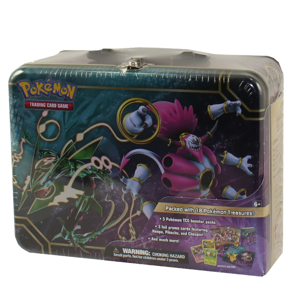 Pokemon XY - 2015 Collector Chest TIN SET (5 Packs, 3 Foils, Coin, Stickers, Album & More)