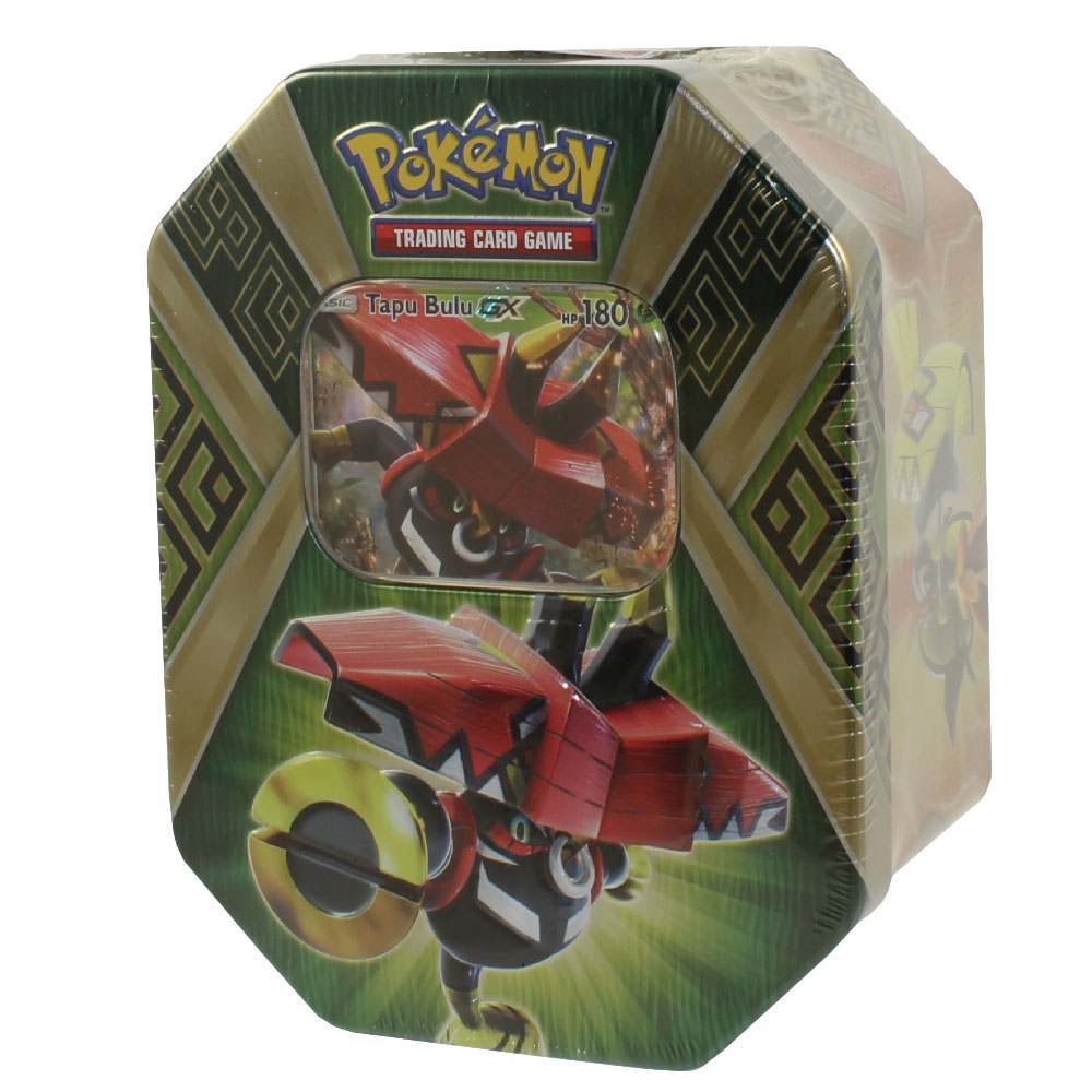 Pokemon Sun & Moon - 2017 Collectors Tin Set - Island Guardians Tin - TAPU BULU-GX